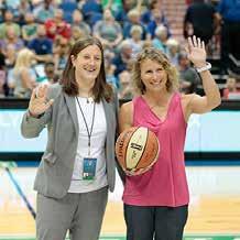 During the 2014 season, the Lynx will honor one woman per month, beginning in May.