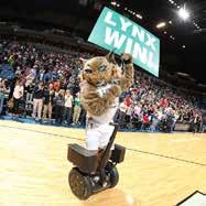 Prowl Prowl is a fun-loving character that entertains and energizes the crowd during Lynx games at Target Center.