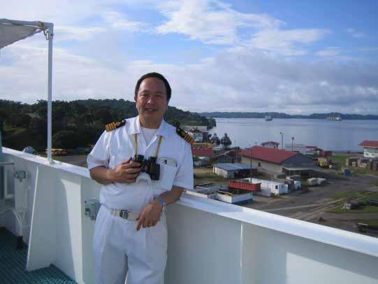 A photograph of the author (Master Mariner, Capt.Takuzo Okada) Largest Total Marine Consultant in Japan Jointly written by: Master Mariner Capt.