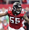 With a pair of sacks during Atlanta s Week 14 win at Carolina in 2010, Abraham became the 25th player in NFL history to record 100-or-more sacks in a career and his 112.