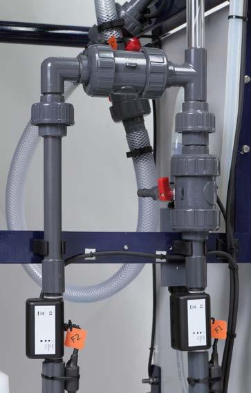 Clear acrylic vessel: Water flow meter range: Refined oil flow meter range: Airflow meter: eed tanks capacity: Water pump range: Refined oil: