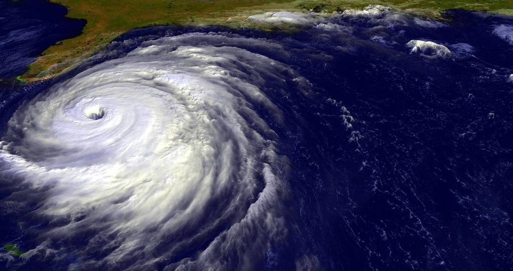 Tropical Cyclones (wind speeds > 120 km/hr) Hurricane (Atlantic) = Typhoon (Pacific) = Cyclone (Indian) Wind Speeds Tropical Depression < 61 km/hr winds Tropical Storm between 61 & 120- km/h winds