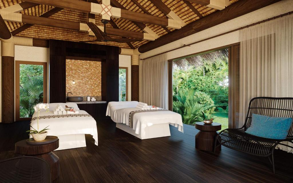 MANICURE OR PEDICURE Relax at our Six Senses Spa Fiji with a ginger tea and be pampered with a manicure or