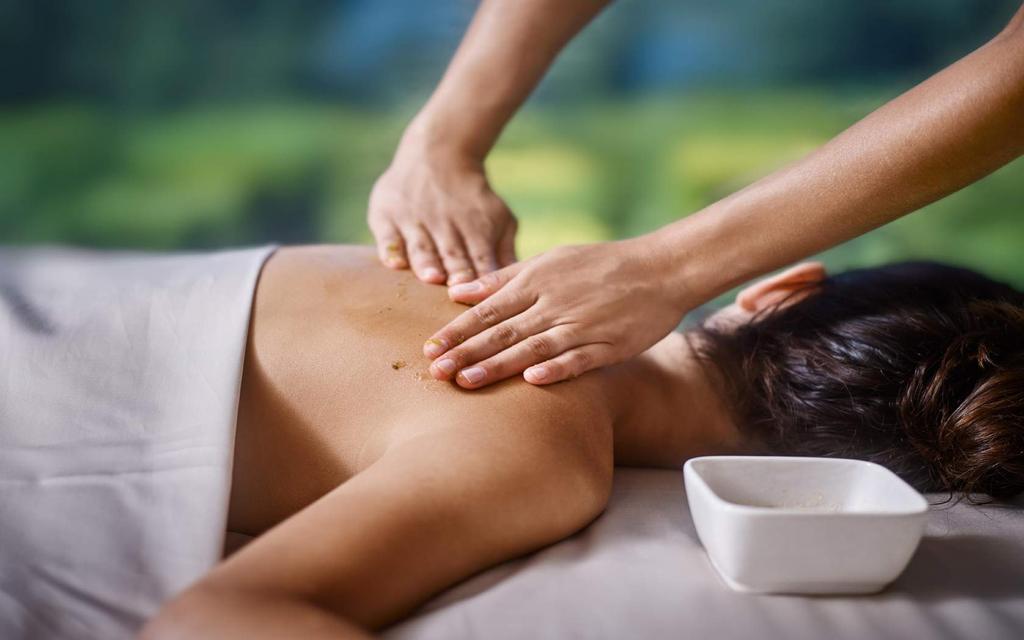 BACK MASSAGE Treat yourself to a relaxing 30 minute back massage.