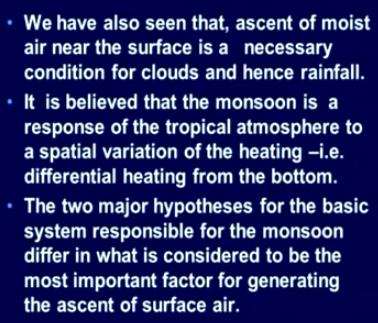 And of course, to us it means seasonal radiation of rainfall much more so than the variation of wind.