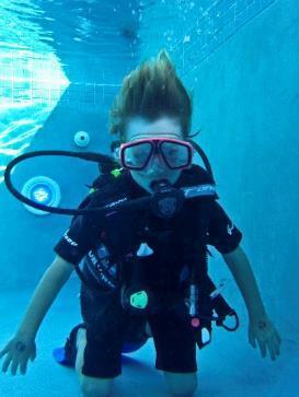 DISCOVER SCUBA This is the first stage to becoming a diver. Participants must be over ten years of age. A DVD on safety, skills and the environment is viewed. This is combined with instructor tuition.