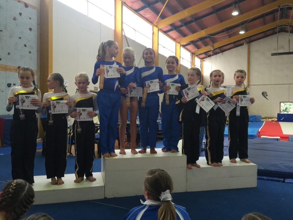 Waitakere Competition On Sunday 1st May our Step 1-5 gymnasts competed at the Waitakere
