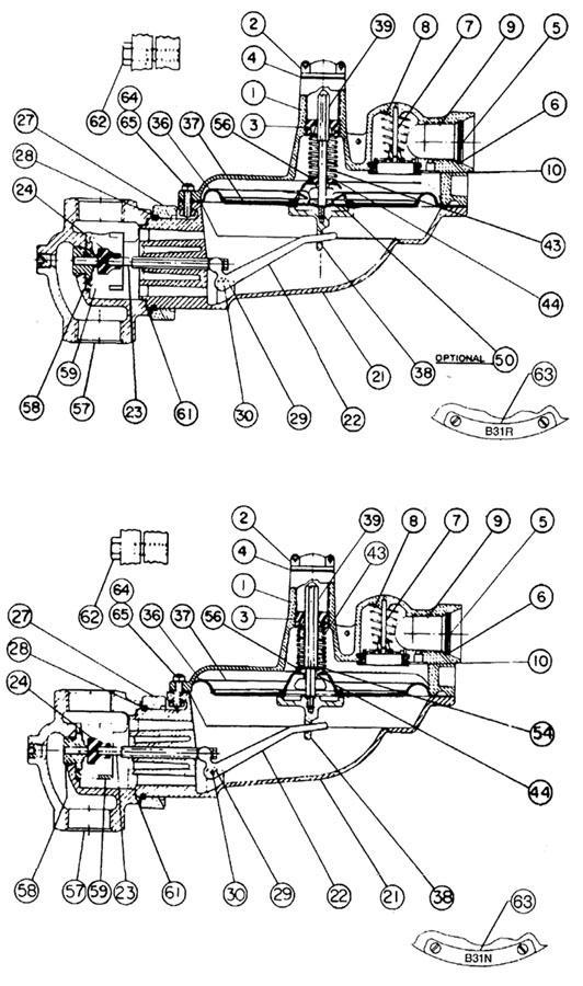 B31 Parts Diagram B31