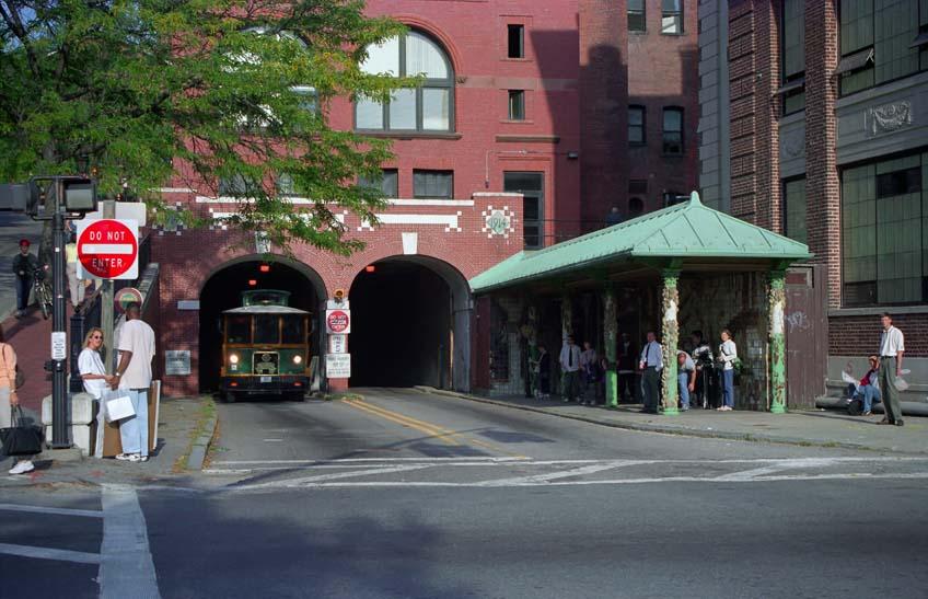 The contraflow bus lane leading to the Lincoln Tunnel in New Jersey, for example, provides a 20-minute time saving for bus passengers.