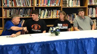 signing at Union College.
