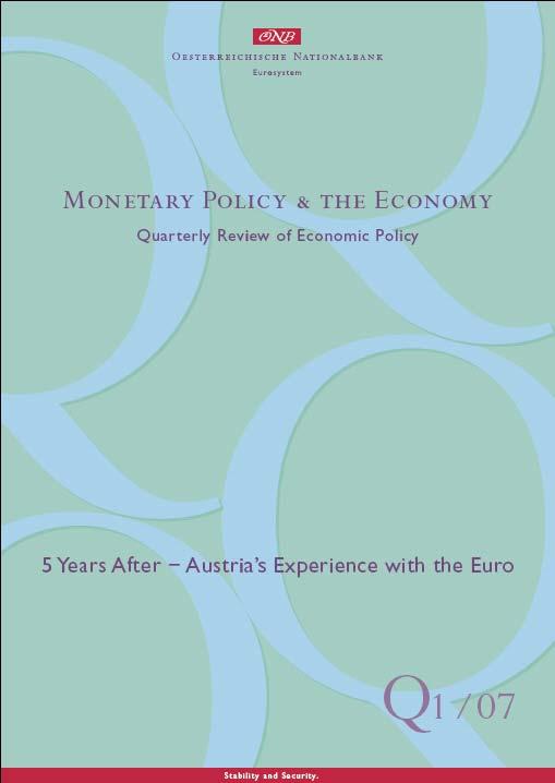 15 Oester r eichische National bank Further reference on Austrian experience Euro Cash in Austria Five Years after Its Introduction What the Public Thinks Euro Prices: Subjective Perception