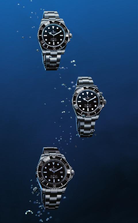 Sisters of the deep: the experimental Rolex Deep Sea Special (196) and Rolex Deepsea Challenge (212).
