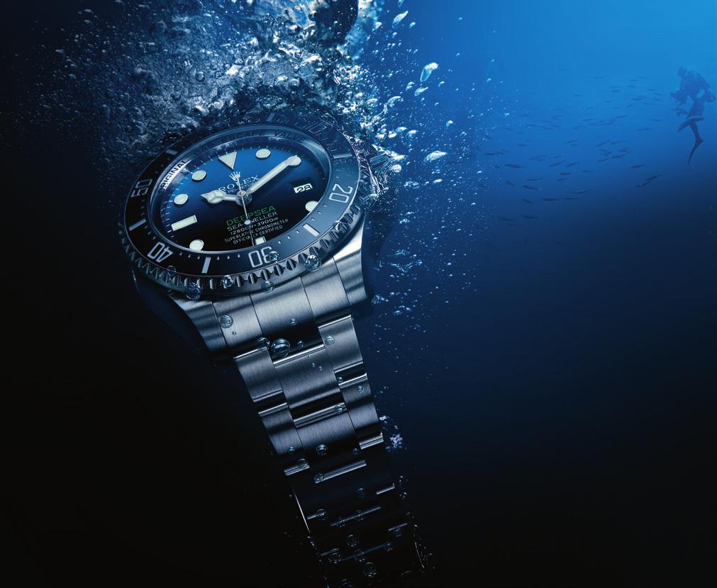 THE ROLEX DEEPSEA No other watch is engineered like the Rolex Deepsea.