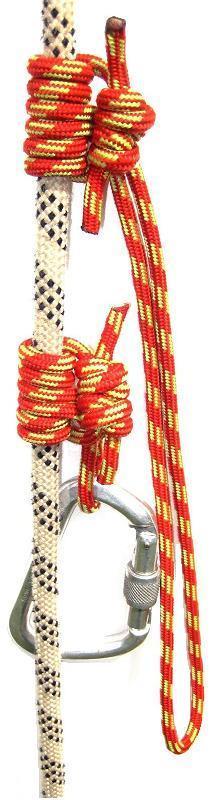 Choose the configuration you believe will be most effective for ascending the rope.