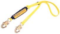 ) This style of lanyard is used to provide 100% tie-off. It allows you to stay protected while you move from one location to another.