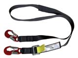 ADJUSTABLE LANYARD Adjusts from 750 mm to 2m.
