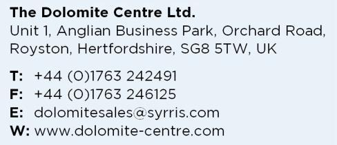 Unit 1, Anglian Business Park, Orchard Road, Royston, Hertfordshire, SG8 5TW, UK T: +44 (0)1763