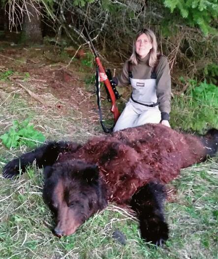 Hunting is from skiffs and on foot. Pretty easy hunt, physically. Lots of bears on this island. Highly recommended hunt.