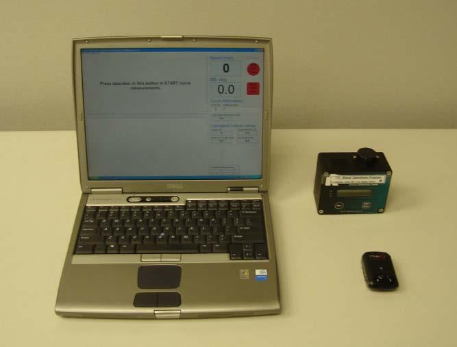 Electronic Ball-Bank Indicator Laptop Computer with TRAMS* * TRAMS:
