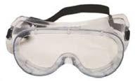 See Appendix B for procedure to obtain prescription safety glasses] Allows the flow of air into the goggle.