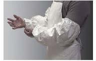 Working with particulates or potent compounds Disposable gowns Clothing and skin protection,