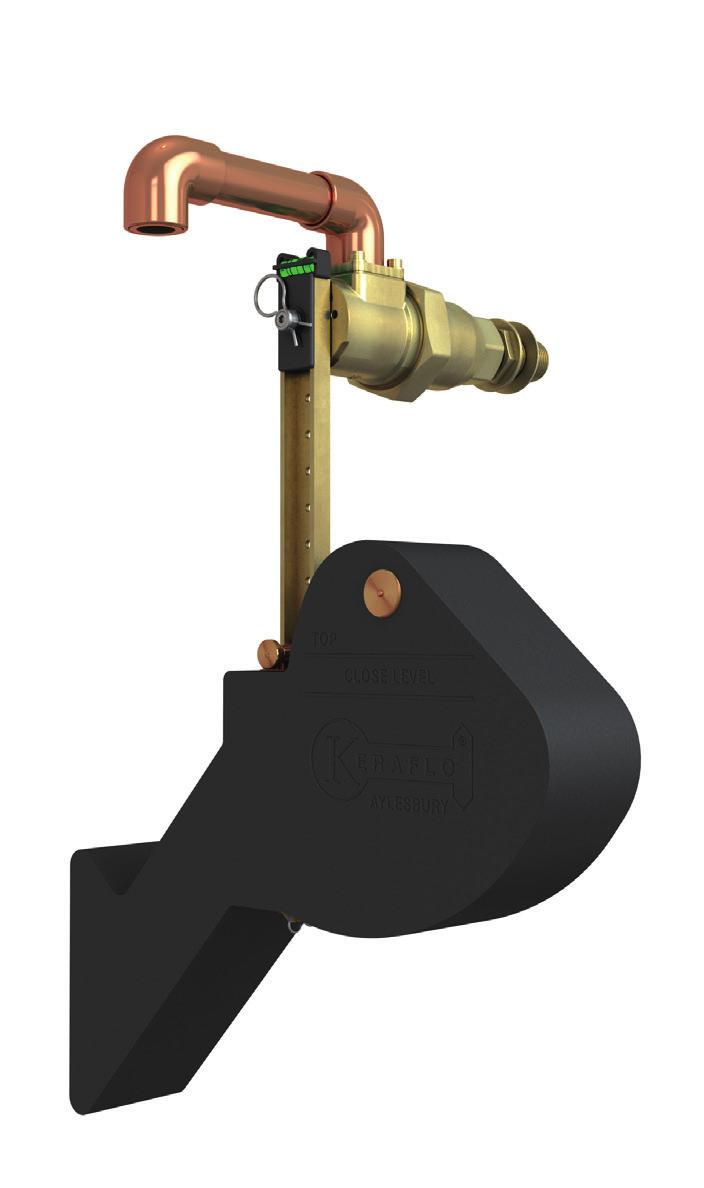 The Aylesbury K Type - Delayed Action Float Valve - Suitable for tanks without raised valve chambers The weighted key-shaped float which is supplied with Aylesbury K Type float valves can be