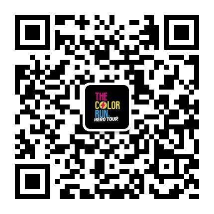 follow The Color Run China WeChat. facebook-