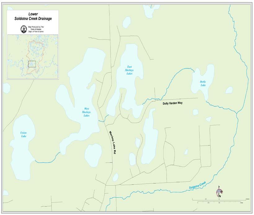 Soldotna Creek Northern Pike Eradication Treat Area One: Union, West and East Mackey and Derks