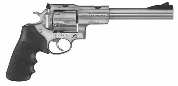 S INSTRUCTION MANUAL FOR PM051 STAINLESS STEEL RUGER Super Redhawk DOUBLE-ACTION REVOLVERS CALIBERS 44 Rem Mag; 454 Casull & 480 Ruger Rugged, Reliable Firearms READ