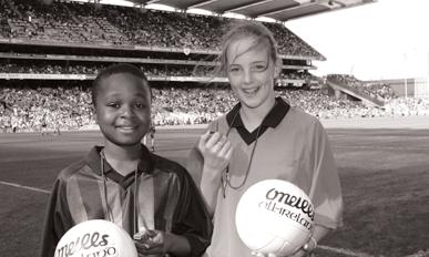 Bambi Fasanya : I played in Croke Park in a Cumann na mbunscol final with my school but refereeing at the Mini-Sevens during the All-Ireland final was the best.