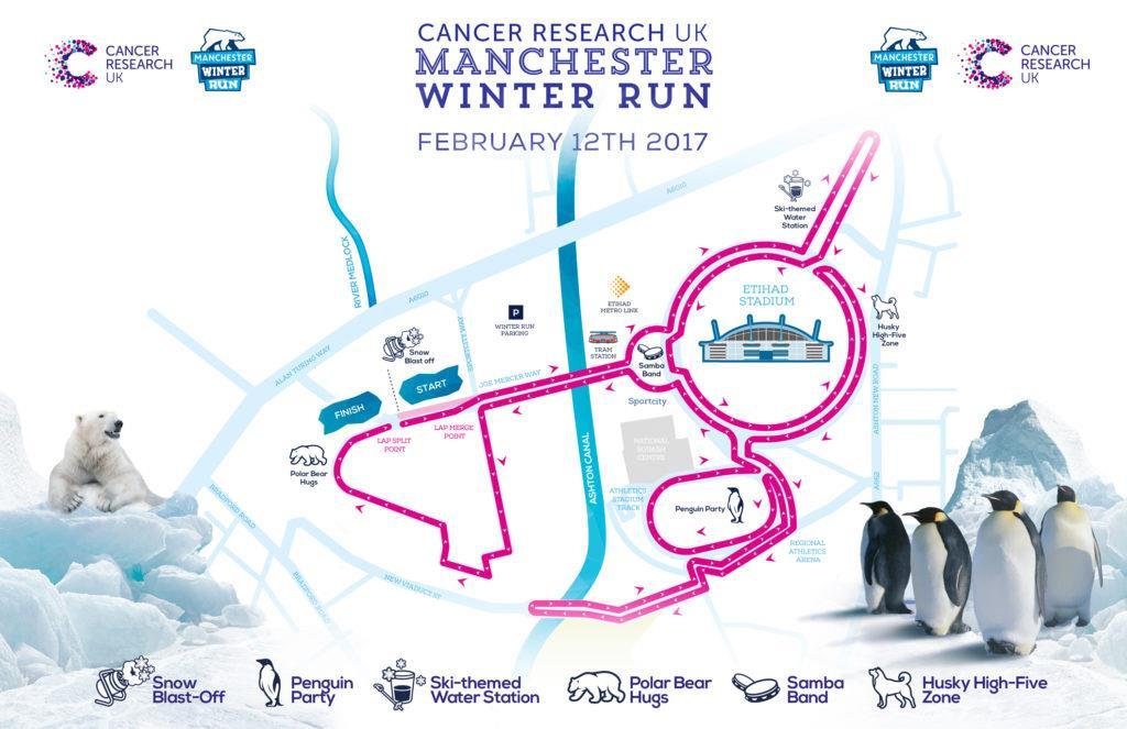 The Manchester Winter Run is set to become one of the most eagerly anticipated events on the running calendar, combining a great running route and unique wintry experiences.