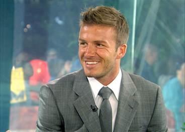 David Beckham wearing? b.