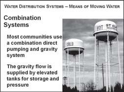 Backup generators and duplicate pumps may be needed for reliability 2. Gravity system a.