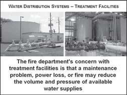 supply when other parts of the system may be inoperable D. Processing or treatment facilities 1.