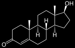 Introduction Background Testosterone, C 19 H 28 O 2, (4-Androsten-17ß-ol-3-one) is a steroid hormone from the androgen group and is found in mammals, reptiles, birds, and other vertebrates 1,2.