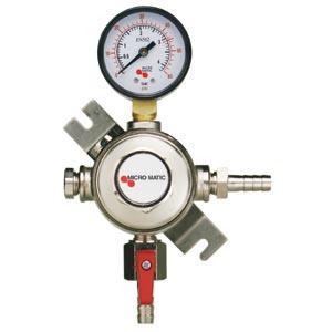 Secondary Regulator Type Secondary Regulator - CO2 or Mixed Gas Installation Wall mount bracket Dimensions Performance Output Pressure Gauge Capacity