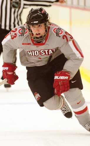 against WCHA opponents scored her first college goal and collected her first point as a Buckeye with OSU s opening goal in a 2-2 (OT) tie at St. Cloud State (Dec.