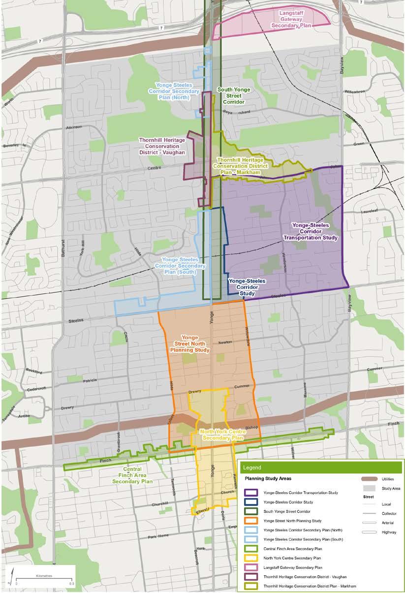 IBI GROUP FINAL DRAFT REPORT YONGE AND STEELES AREA REGIONAL TRANSPORATION STUDY Submitted to York Region Exhibit ES.