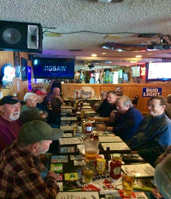January s Men s Lunch January s Men s lunch was held at Chubby z in Port Charlotte.
