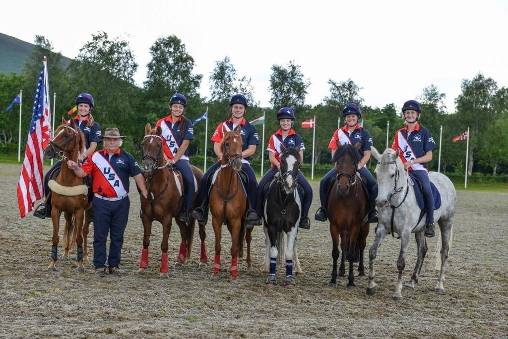 experience for all. Some of the open(18 and up) team members were Midsouth pony clubbers. Mary Peabody Camp and Jackie LeMastus were members of that team.