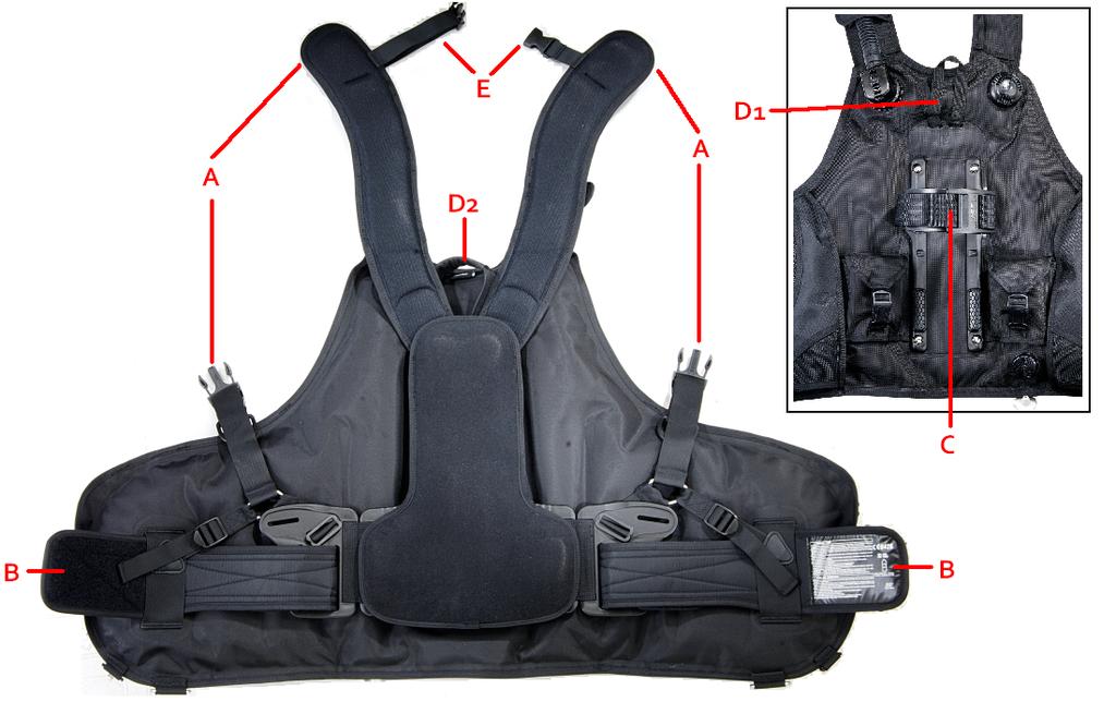 Here are the main features of the independent harness: For