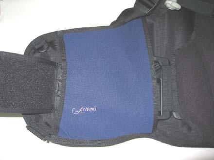 shoulder straps and the backpack.