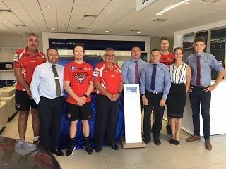 The gold class partnership was sealed this week when Capalaba Volkswagen and Redlands officials met at their Showroom on Redland Bay Road.