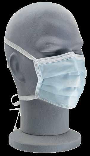 Ergonomic design for added comfort by keeping mask away from mouth and to