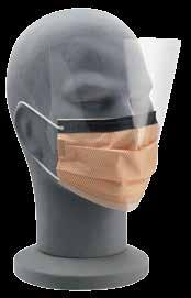 facial protection 05 FLUIDProtect PROCEDURE face MASK With FluidProtect Membrane, Anti-Fog Band & Earloops Complies with EN14683 Type IIR BFE 99% at 3 microns Resistance to penetration by synthetic