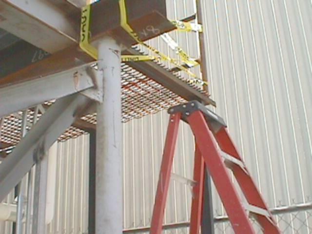 Fall Hazards in Construction III Ladder-to-work platform is not of