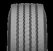 Its aggressively shaped tread is designed to wear evenly and to provide an excellent lateral as well as longitudinal grip.