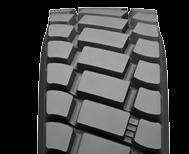 Noktop 68 has good self-cleaning properties which improve the traction on soft terrain and help to keep the roads clean.