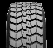 Special rubber compound guarantees a unique tear and puncture resistance, and the tread has a large block structure with excellent self-cleaning and grip.
