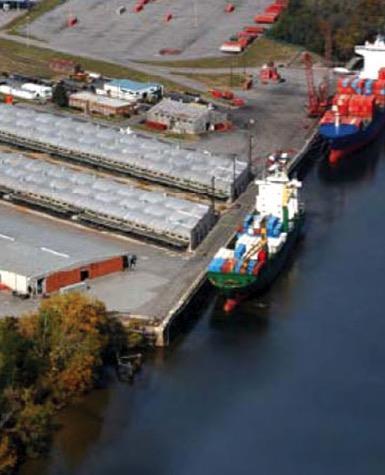 THE PORT OF RICHMOND 40-year lease Expanded barge service $1 million in equipment 8 bills